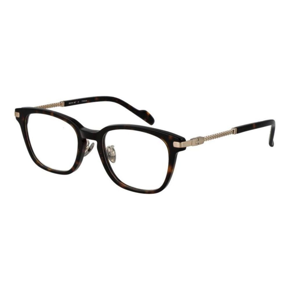 Yohji Yamamoto Metal Glasses Frames Unisex Brown